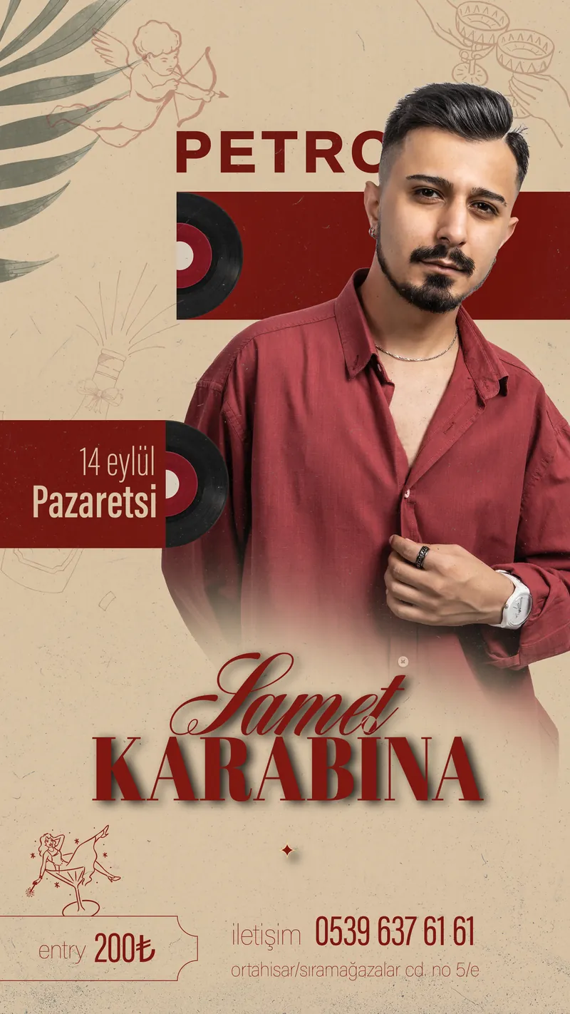 14 Eylül 2026 · Samet Karabina